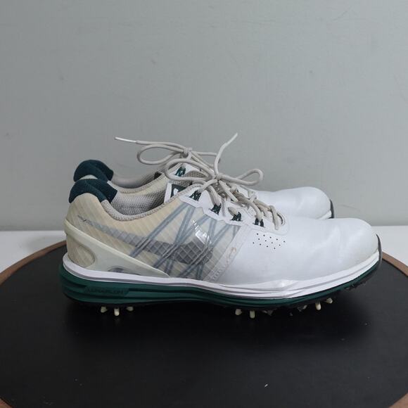 Nike Lunar Control 3 Golf Shoes Women 7 White Green Michigan State Spartans - Picture 1 of 13